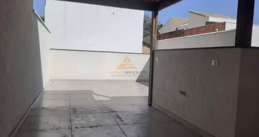 Cobertura para venda em santo andré, vila linda, 2 dormitórios, 2 banheiros, 1 vaga