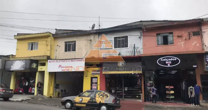 Salão comercial para venda em santo andré, parque marajoara, 2 dormitórios, 2 banheiros, 1 vaga