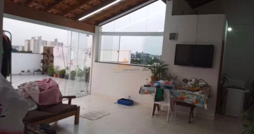 Cobertura para venda em santo andré, jardim stetel, 4 dormitórios, 1 suíte, 2 banheiros, 4 vagas