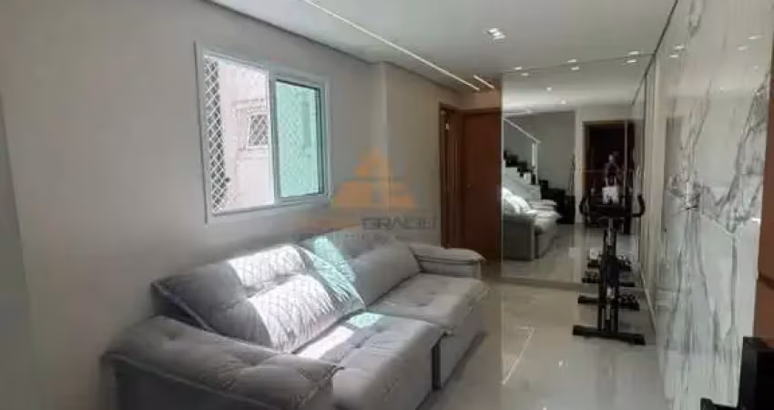 Cobertura para venda em santo andré, vila pires, 2 dormitórios, 1 suíte, 2 banheiros, 1 vaga