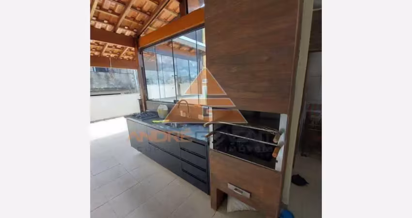 Cobertura para venda em santo andré, jardim santo andre, 2 dormitórios, 2 banheiros, 2 vagas