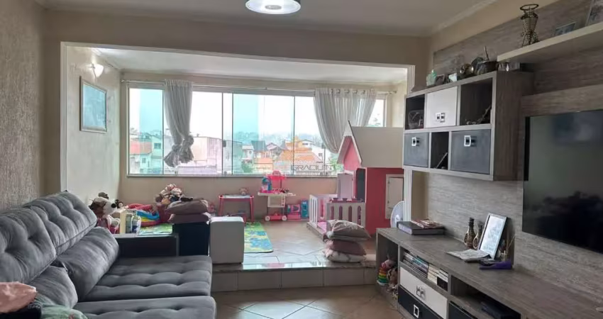 Sobrado para venda em santo andré, parque marajoara, 3 dormitórios, 1 suíte, 3 banheiros, 6 vagas