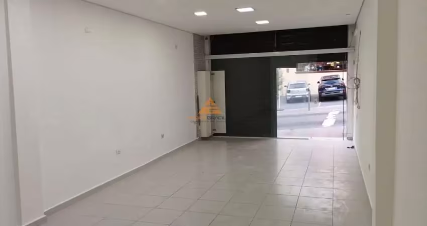Salão comercial para locação em santo andré, vila assuncao, 1 banheiro