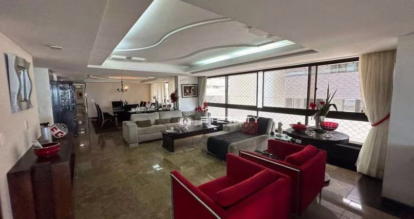 Apartamento com 4 dormitórios, 450 m² - venda por R$ 5.200.000,00 ou aluguel por R$ 20.630,00/mês - Boa Viagem - Recife/PE