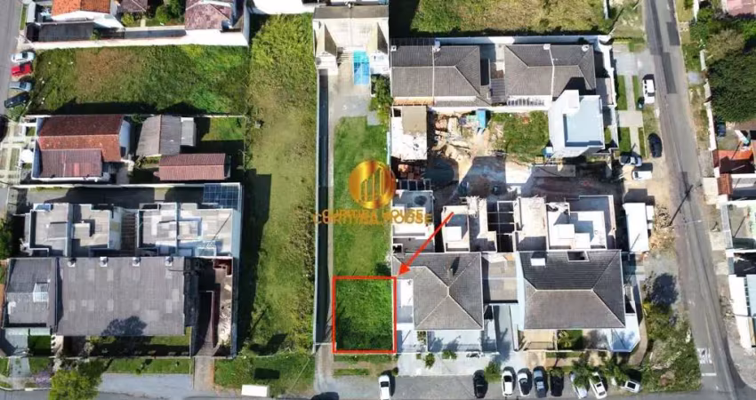 Terreno à venda em santa felicidade  121m² unidade frente para rua!