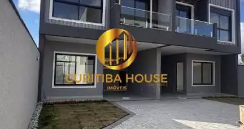 Sobrado à venda no fanny  3 dorms, 1 suíte, 125m²  curitiba/pr