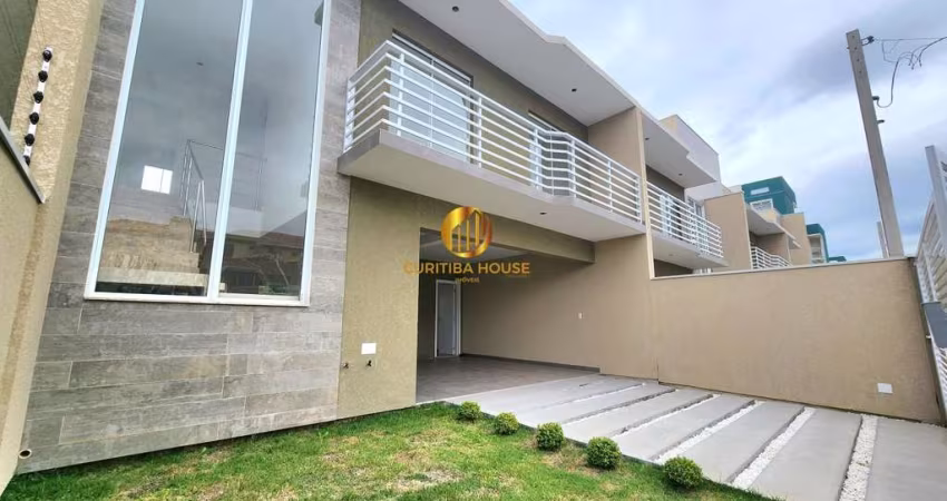 Sobrado Alto Padrão 3 quartos com suíte 149m² de área construída em Cidade Jardim São  José dos Pinhais