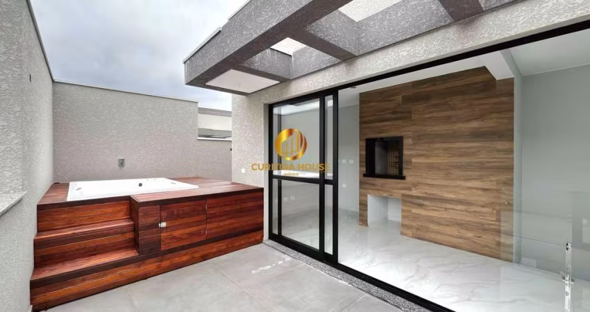 Sobrado alto padrão 3 suítes, rooftop com jacuzzi e alto padrão de acabamentos frente para Rua Pará Água Verde