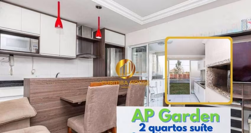 Apartamento Garden 2 quartos, 1 suíte semi mobiliado no Residencial Posiville, varanda gourmet com churrasqueira e 1 vaga no subsolo. Ecoville
