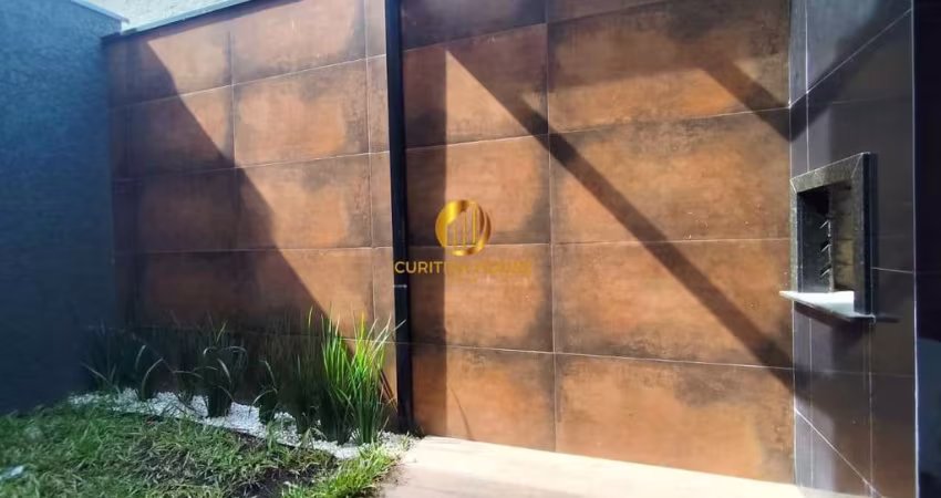 Sobrado 3 quartos sendo  suíte, área gourmet com iluminação pronta, no Alto Boqueirão.