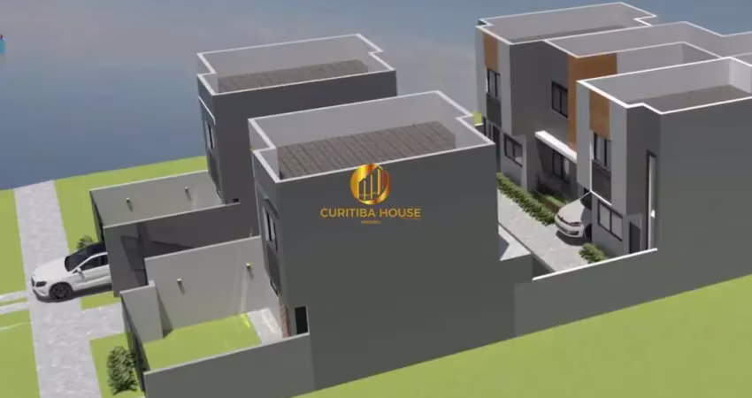 Sobrados novos 2 quartos em construção no bairro sitio cercado