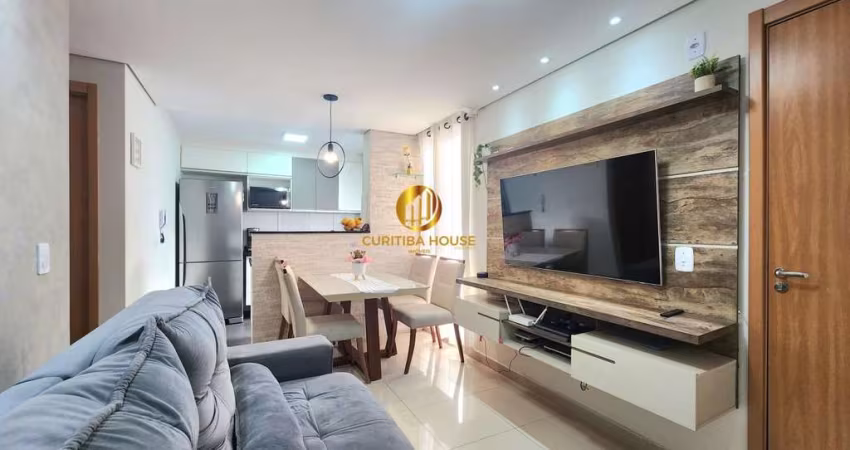 Apartamento semi-mobiliado com 2 quartos no Pinheirinho no Condomínio Parque Castellamare