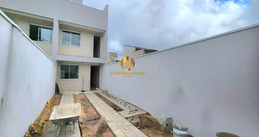 Sobrado triplex 2 quartos terraço gourmet com churrasqueira Umbará Curitiba