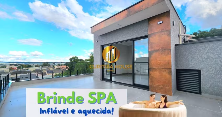 Sobrado triplex alto padrão 3 quartos sendo 2 suítes persiana automatizada e espaço closet Uberaba