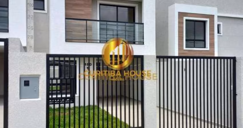 Sobrado moderno de 3 quartos e 1 suíte no Bairro Pinheirinho R$690.000,00