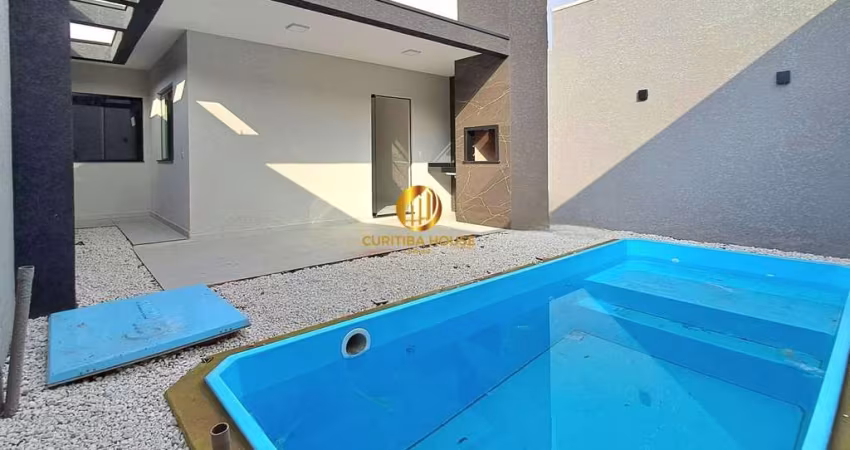 Casa com 3 Quartos e Piscina à Venda na Rua Gameleira  Bairro Eucaliptos, Fazenda Rio Grande