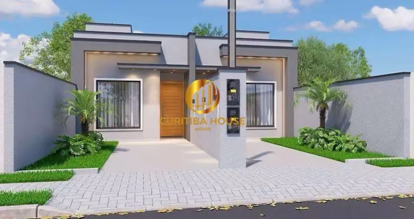 Minha casa minha vida curitiba  casas 2 dorms 47&amp;#8239;m² bairro novo b  r$ 320.000 com churrasqueira