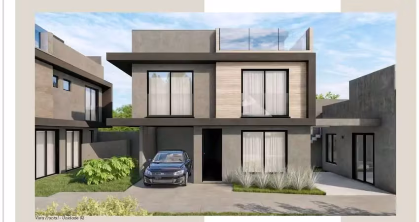 Sobrado 3 quartos com terraço  capão raso | curitiba house