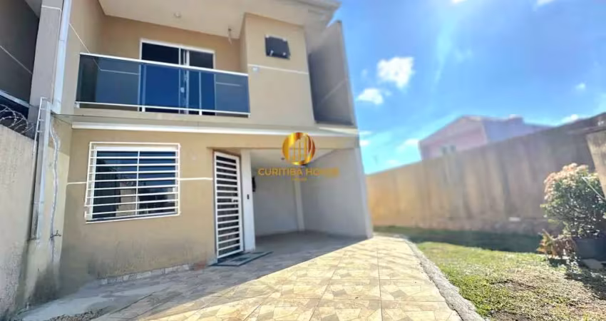 Sobrado amplo de esquina até 4 quartos sendo 1 suíte sítio cercado próx. r. david tows e terminal