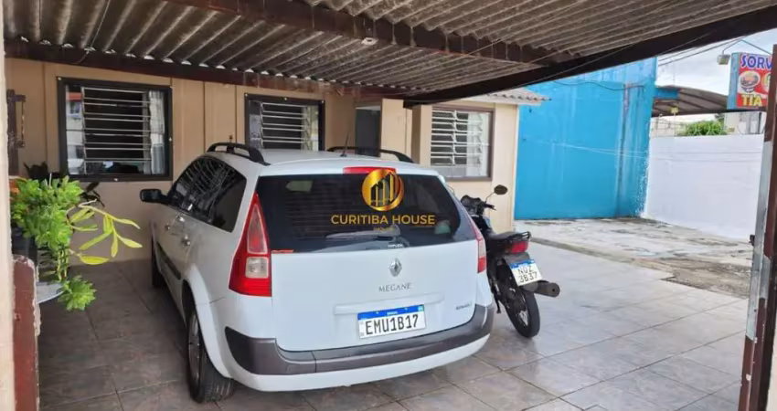 Casa térrea com ponto comercial à venda no alto boqueirão - curitiba | 3 quartos + garagem para 4 carros