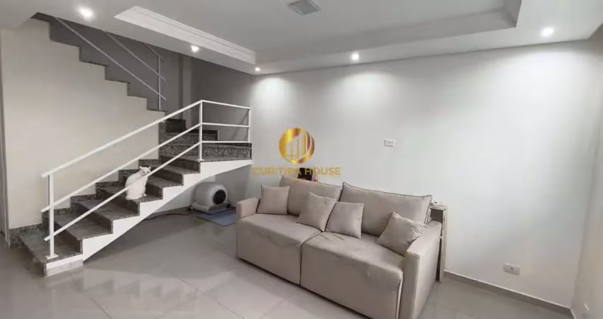 Sobrado tríplex com 3 quartos e suíte com 105,61m² no bairro sítio cercado
