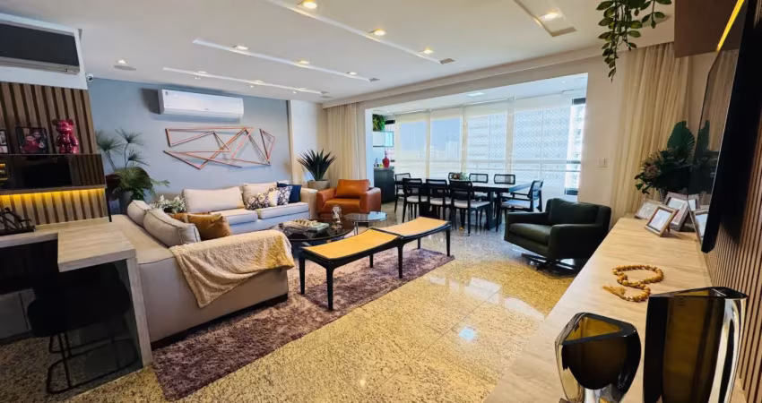 Apartamento 3 suítes no edifício luca marenzio | 154m² | 3 vagas | nascente total – guararapes