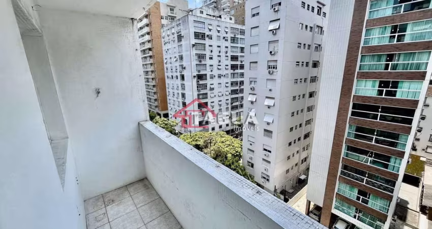 Apartamento Sala Living, Gonzaga, Santos, Cod: 405
