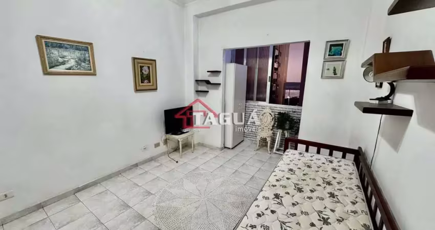 Kitnet com 1 quarto, boqueirão, santos - r$ 285 mil, cod: 618