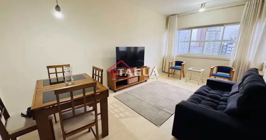 Flat com 2 quartos, gonzaga, santos - r$ 450 mil, cod: 620