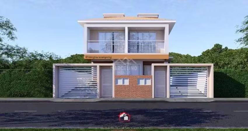 Casas geminadas de alto padrão a 300 metros da lagoa de ibiraquera.