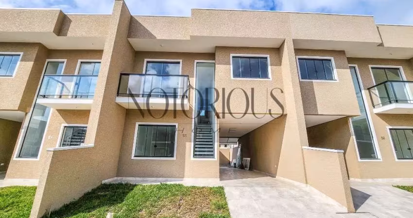 Sobrado em condominio para venda em sao jose dos pinhais / pr no bairro costeira