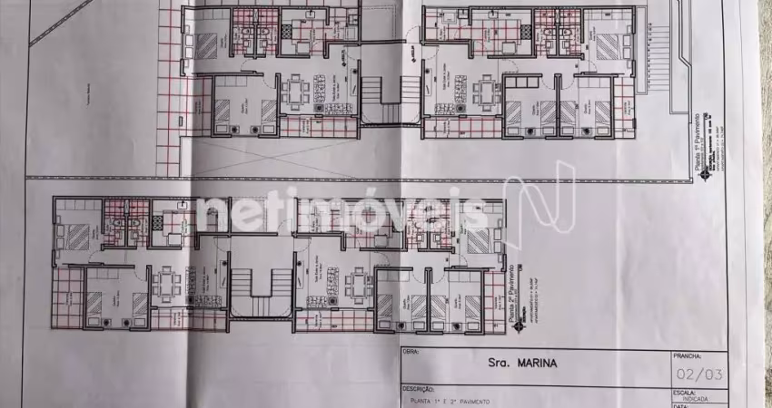 Terreno comercial à venda na Rua Jequitibas, Novo Horizonte, Sabará