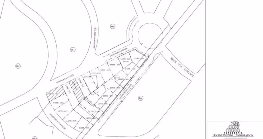 Terreno comercial à venda na Rua Kepler, Santa Lúcia, Belo Horizonte