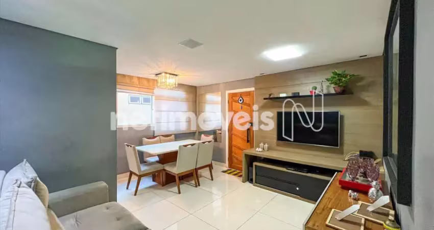Apartamento com 3 quartos à venda na Rua Crisógno Goulart, Paquetá, Belo Horizonte