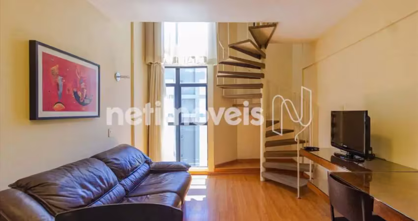 Flat com 1 quarto para alugar na Rua Professor Moraes, Savassi, Belo Horizonte