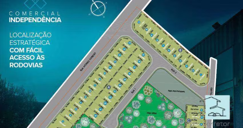 Terreno Comercial Independência.