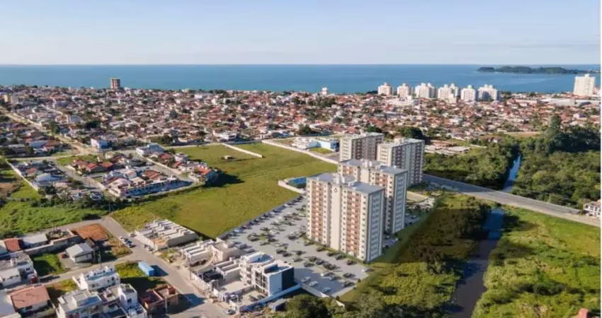 Imperdível oportunidade de apartamento à venda no centro de penha-sc: 2 quartos, 2 salas, 14 vagas de garagem, 51,66 m² de área!
