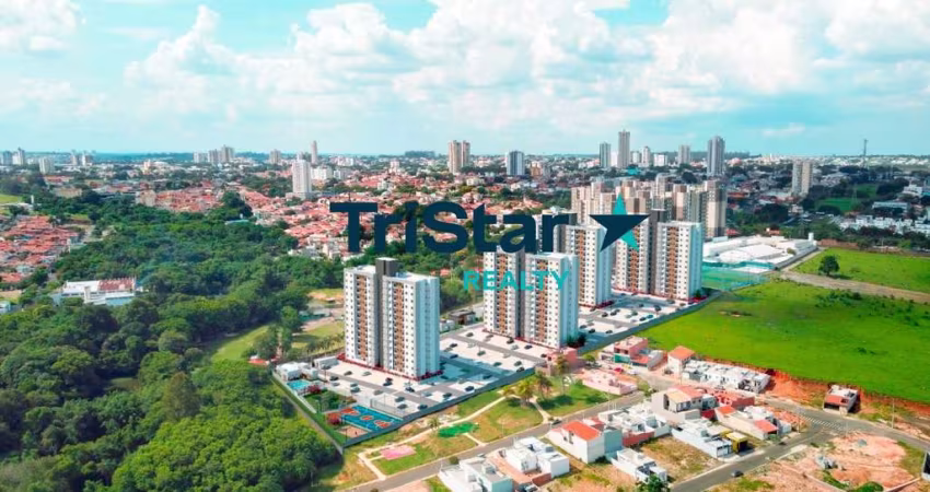 TRISTAR REALTY - AP00144 - APARTAMENTO A POUCOS DIAS DA ENTREGA EM CONDOMÍNIO FECHADO - AU. 74m² - JD. SANTIAGO - INDAIATUBA - SP