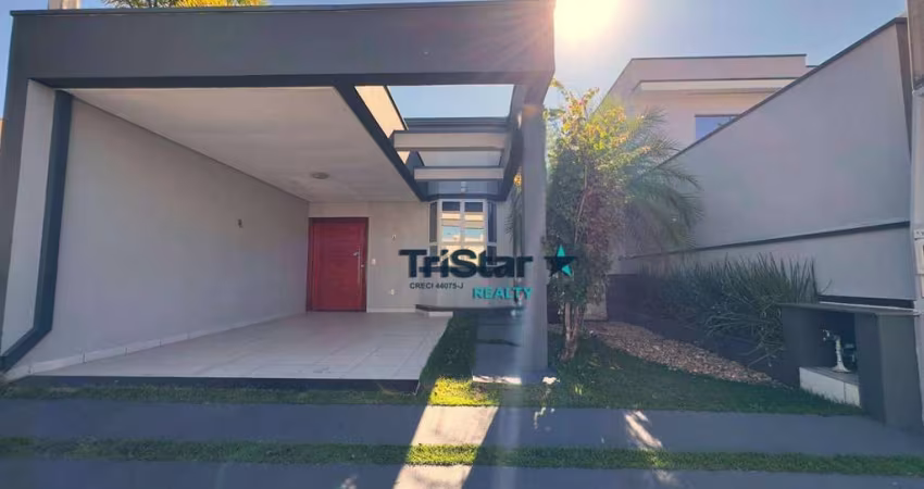 TRISTAR REALTY - CA0488 - CASA TERREA CONDOMINIO CLUBE - AT 150m² - AC 100m² - CONDOMINIO MONTREAL RESIDENCE - INDAIATUBA - SP