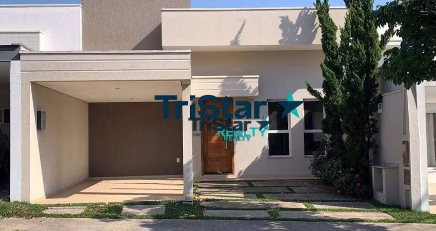 TRISTAR REALTY - CA0275 -  CASA TERREA CONDOMINIO CLUBE - AT 150m² - AC 105m² - CONDOMINIO MONTREAL RESIDENCE - INDAIATUBA SP