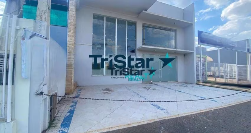 SL0049 - EXCELENTE SALAO COMERCIAL COM PISO SUPERIOR PARA LOCAÇAO E VENDA AS MARGENS DO PARQUE ECOLOGICO COM ESTACIONAMENTO - AT. 257m² - AC. 260m² -