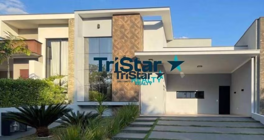 CA0419 - OPORTUNIDADE ÚNICA DE CASA COM 03 SUÍTES EM CONDOMÍNIO FECHADO PARA LOCAÇAO E VENDA - AT. 250m² - AC. 150m² - RESIDENCIAL VIENA INDAIATUBA SP