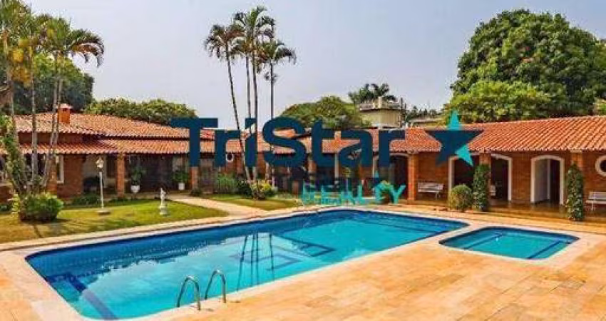 CH0034 - ÓTIMA OPORTUNIDADE DE VENDA E LOCAÇÃO DE CHÁCARA EM CONDOMINIO FECHADO - AT. 6.000m² - AC. 800m² - VALE DAS LARANJEIRAS SP