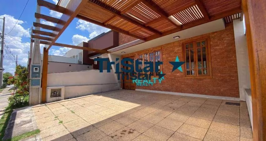 CA0265 - OPORTUNIDADE DE IMOVEL DIFERENCIADO EM CONDOMINIO FECHADO - AT. 165 m² - AC. 133 m² - JARDIM MONTREAL RESIDENCE INDAIATUBA SP
