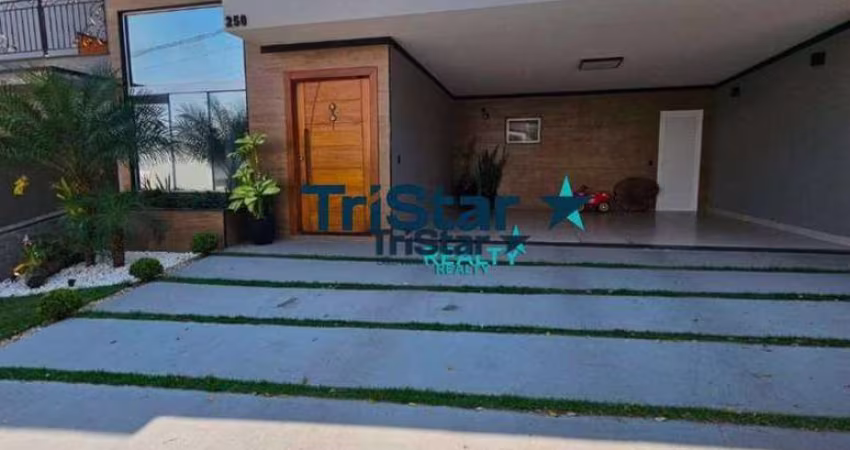 CA0418 - IMÓVEL COM 03 SUÍTES E SPA COM ACABAMENTO SUPERIOR EM CONDOMINIO CLUBE - AT. 250m² - AC.165m² - JARDIM RESIDENCIAL VIENA INDAIATUBA SP -
