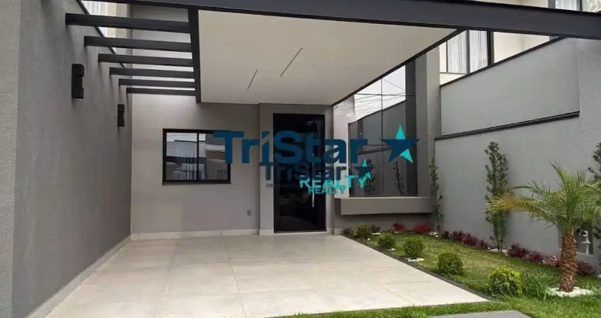 Ca0465 - casa terrea com acabamento fino em condominio clube - at.175m² - ac.125m² - jardim dos impérios vila ytu indaiatuba/sp -