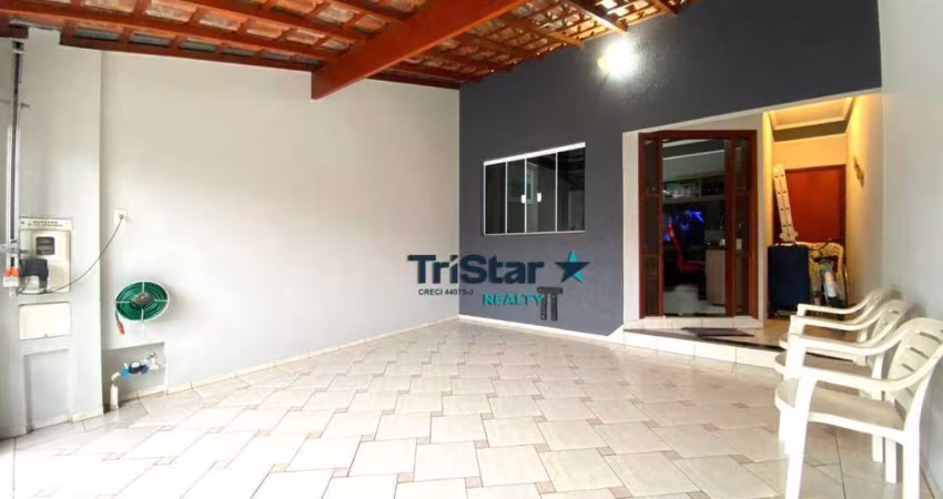 CA0485 - CASA TERREA COM 03 DORMITORIOS À POUCOS METROS DO PARQUE ECOLOGICO - AT. 125m² - AC. 108m² -  JARDIM SÃ0 FRANCISCO INDAIATUBA SP