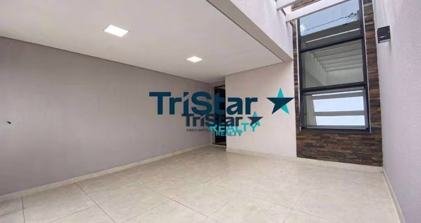 CA0353 - CASA NOVA COM OTIMO ACABAMENTO E LOCALIZAÇAO PRIVILEGIADA - AT. 125m² - AC. 101m² - JARDIM DOM BOSCO INDAIATUBA SP -