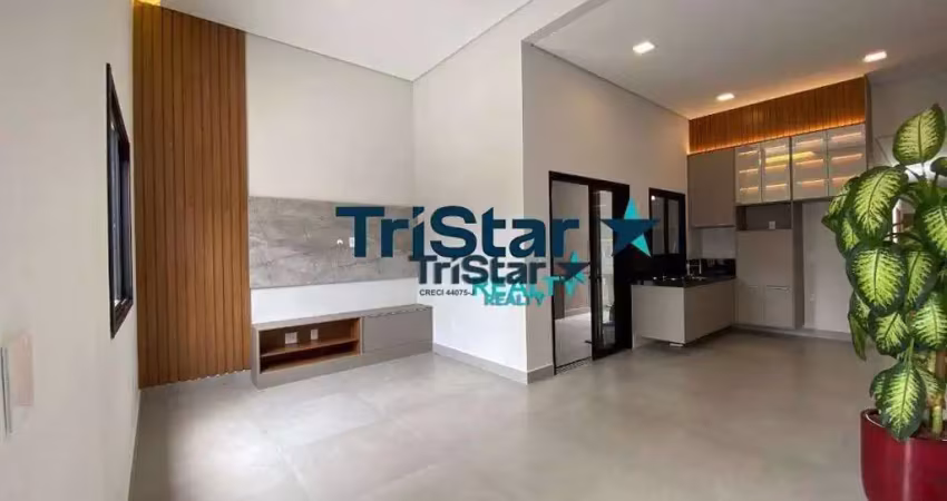 Ca0043 - casa nova em bairro privilegiado e poucos metros da area central - at.135m² - ac. 95 m² - bairro vila vitoria indaiatuba sp