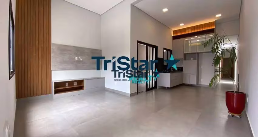 Ca0037 - casa nova em bairro privilegiado e poucos metros da area central - at.135m² - ac. 95 m² - bairro vila vitoria indaiatuba sp